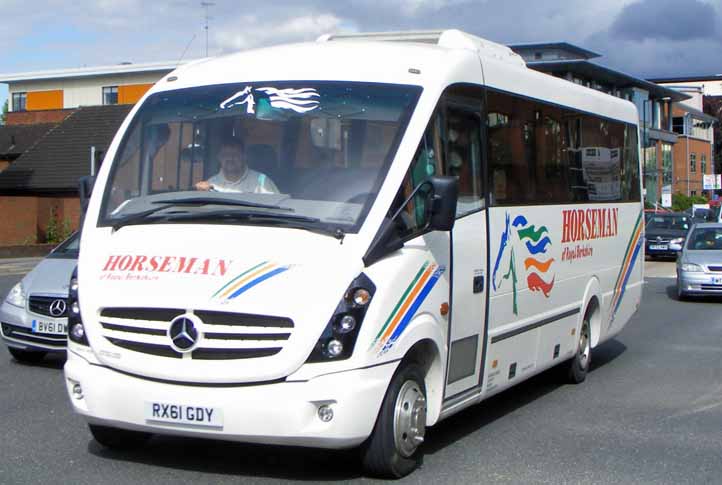 Horseman Mercedes O816D Plaxton Cheetah RX61GDY